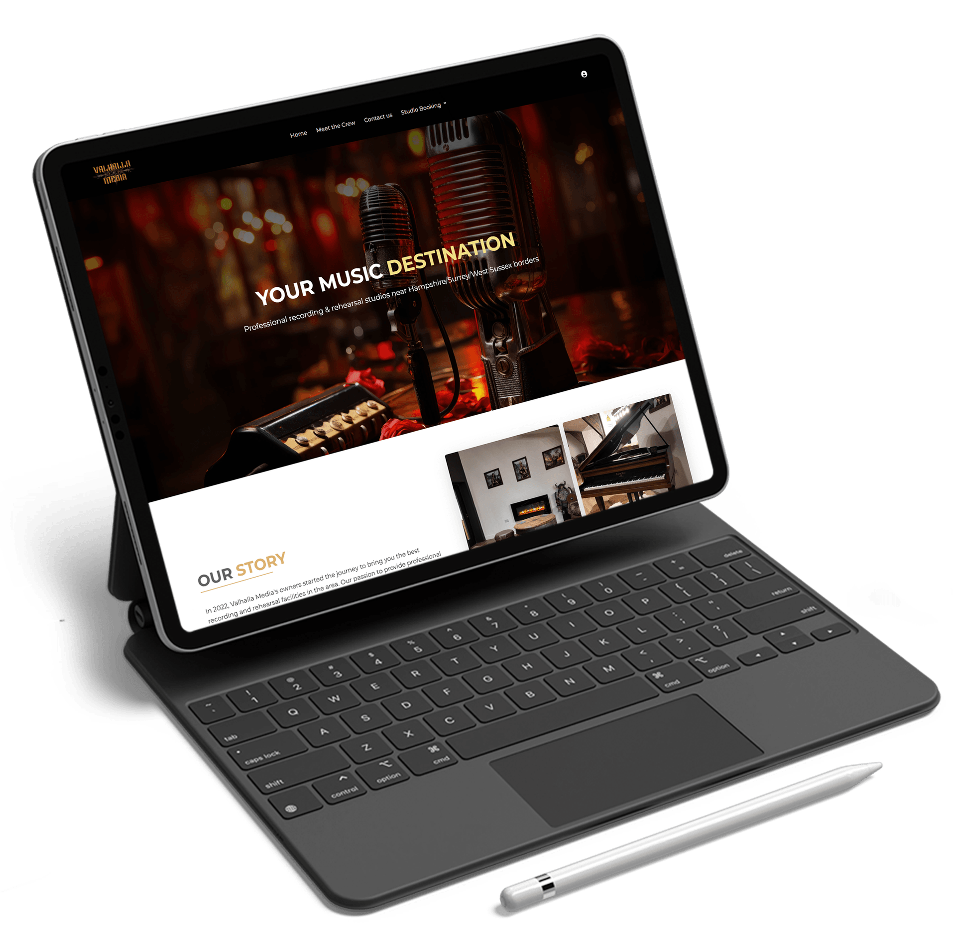 Valhalla Media laptop preview
