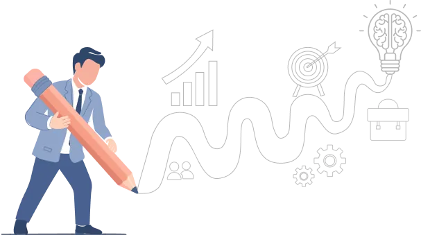 Designer preparing a product growth plan