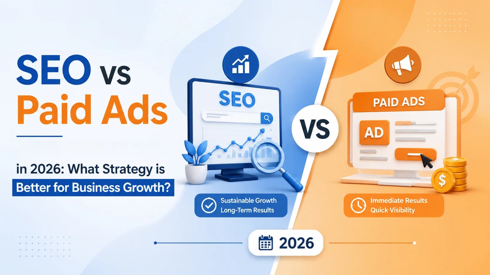 SEO vs Paid Ads in 2026: What Strategy is Better for Business Growth?