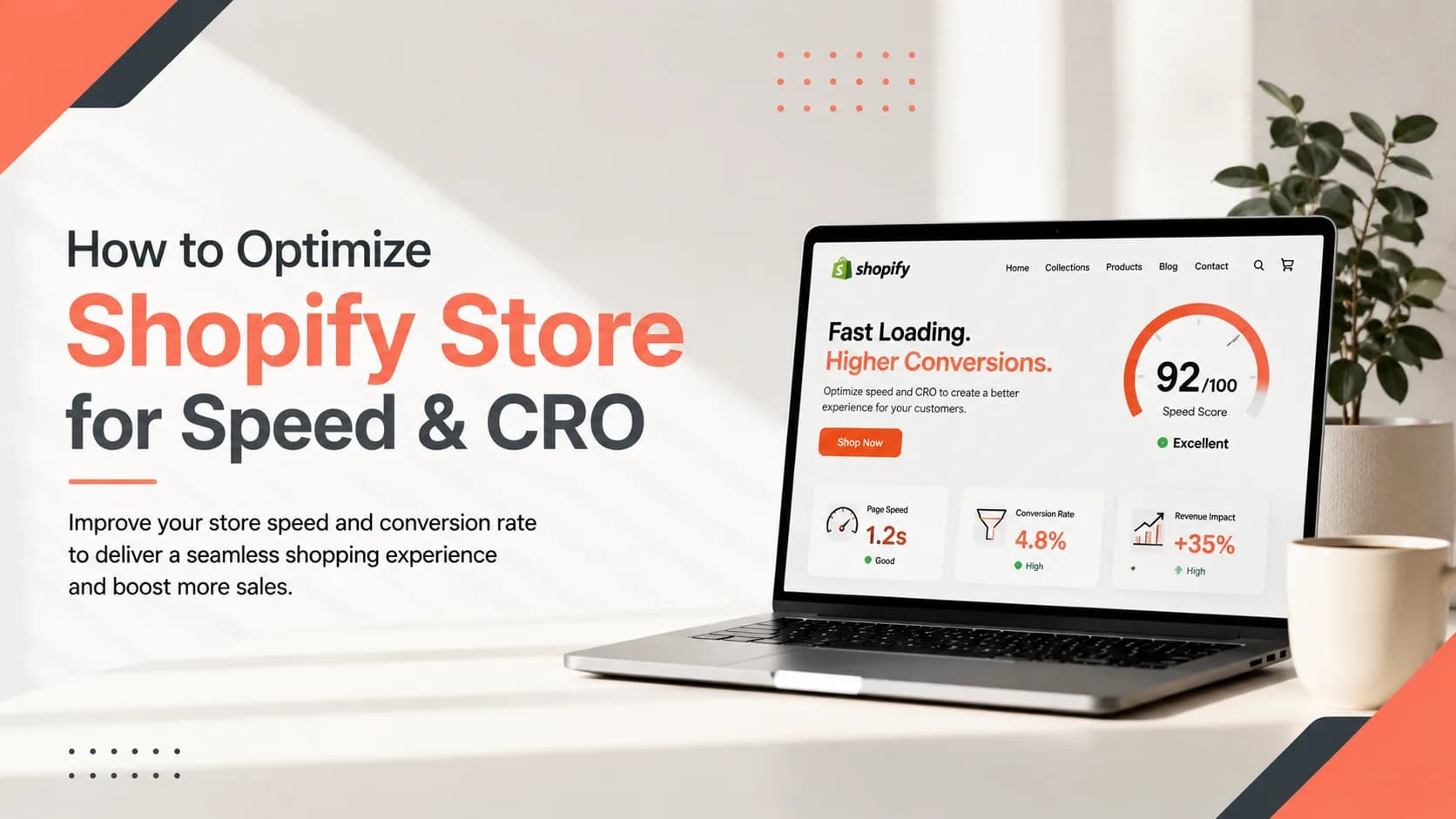 How to Optimize Your Shopify Store for Speed and CRO
