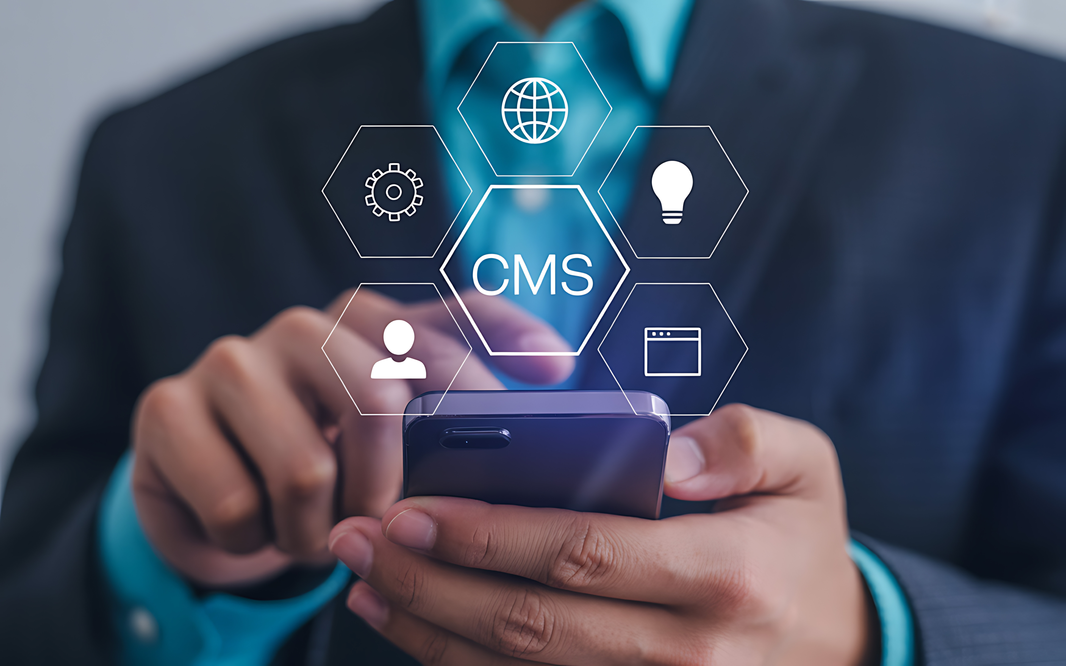 CMS and ecommerce storefront management interface
