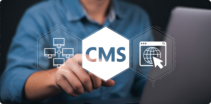 CMS and ecommerce admin workspace